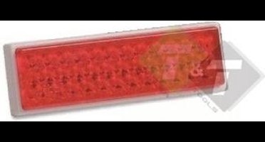 Reflector Rood, 72mm x 22mm