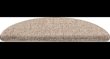 Trapmat Stockholm beige 17*56 cm set 15 stuks