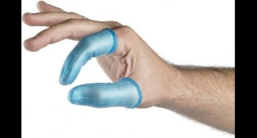 Detectaplast vingerling vingerpleister rubber large 25 stuks