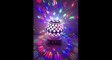 Magic Color Ball Discolamp van Moonlight – Met Gobo Projecties