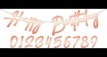 Folat - Letterslinger Elegant Lush Blush 14cm - 1 meter