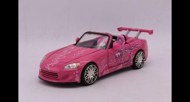 Suki's Honda S2000 2 Fast 2 Furious 2003 roze 1:24 Jada Toys