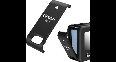 Ulanzi G9-3 batterijklep kunststof met oplaadaansluiting - voor GoPro Hero9,10,11,12 en 13 - Zwart