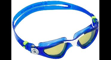 Aquasphere Kayenne - Zwembril - Volwassenen - Green Polarized Lens - Blauw/Wit