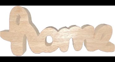 HOME hout 18x7 cm