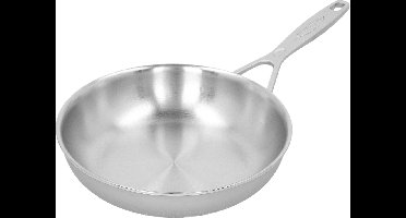 Demeyere - Industry 5 Koekenpan 24 cm - RVS- Dichte Rand