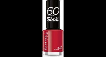 Rimmel London 60 Seconds Super Shine Nagellak - 310 Double Decker Red