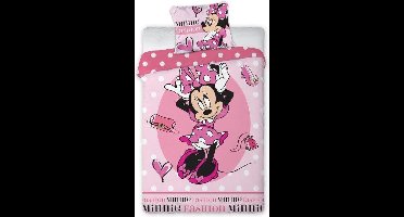 Minnie Mouse Dekbedovertrek Set met kussensloop 160x200 cm