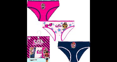 LOL Surprise 3 pack slips maat 5 / 6 jaar