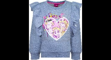 Disney Princes Trui met volants Grijs Maat 98