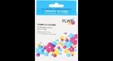 FLWR - Inktcartridge / LC-3211 / Zwart - Geschikt voor Brother