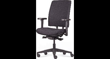 Workliving NPR1813 Jaarbeurs Regain Zwart - Bureaustoel Ergonomisch Design ARBO