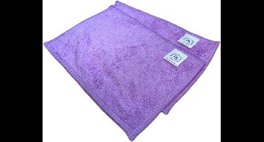 2x herbruikbaar make-up reinigingsdoekje paars voor gezicht. Verwijder Make-up met water en zonder chemicaliën.