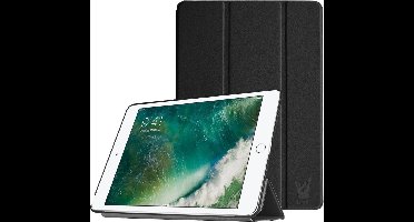 Hoes geschikt voor Apple iPad Mini (2019) / Mini 4 - Smart Book Case Tri-Fold Cover - Zwart