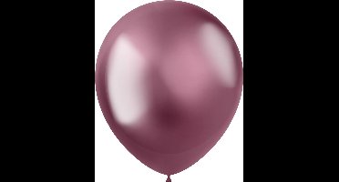 Folat - ballonnen Intense Chrome Pink 33 cm - 10 stuks