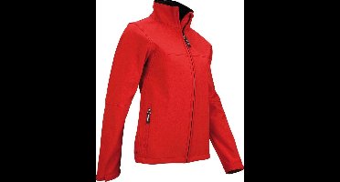 Avento Softshell Jack - Dames - Rood/Zwart - 46