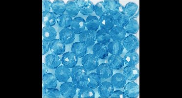 Creotime Kralenset Turquoise 4 Mm 45 Stuks