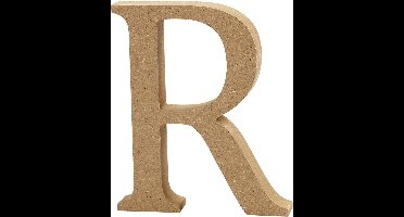 Creative Letter R Mdf 13 Cm