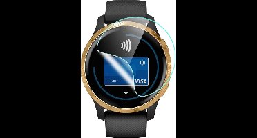 Screenprotector geschikt voor Garmin Venu - Crystal Clear PET Glas Folie