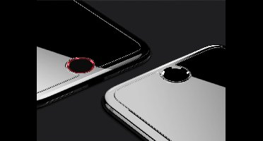 Hiden - Touch ID Home Button Cover Ring - Telefoon Accessoires - Home Button Sticker - Customizing - Hobby & Telefoon - Rood