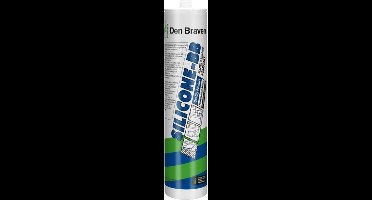 Zwaluw Silicone-BB + Sanitary - siliconenkit - 310 ml koker - transparant grijs