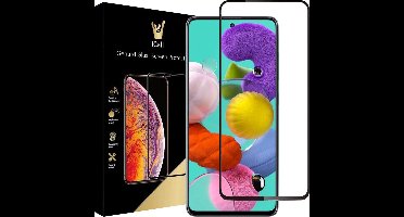Screenprotector geschikt voor Samsung A51 - FullGuard Screen Protector
