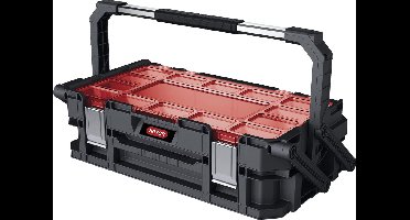 Keter Cantilever Duo Gereedschapsorganiser - S (18 inch) - 45,8x24x14,5cm - Zwart/Rood