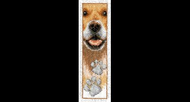 Vervaco - Bladwijzer kit - Hond - PN-0143912 - Borduren - Borduurpakket - Borduurpakket volwassenen - Borduurpakket kind