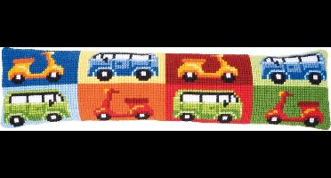 Kruissteektochtmat kit Wagenpark - Vervaco - PN-0146158