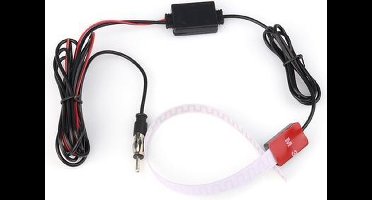 FM AM antenne met raambevestiging voor autoradio / Met versterker booster