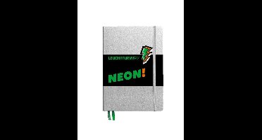 Leuchtturm notitieboek puntjes neon groen