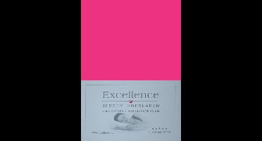 Excellence Jersey Hoeslaken - Tweepersoons - 160x200/210 cm - Fuchsia