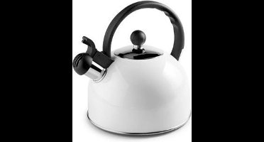 Ibili Fluitketel - 2,5L - Rvs - Wit