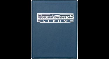 Ultra Pro Collectors Album Portfolio Boek 4-Pocket Blauw - GEEN multomap / NIET uitbreidbaar