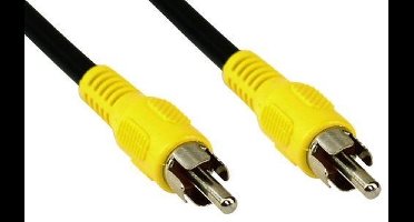 InLine 89937L composiet videokabels 5 m RCA Zwart