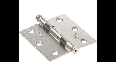 Dulimex Kogellagerscharnier H362-89893103 RVS 89 x 89 x 2.4mm (Prijs per stuk)