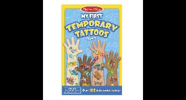 Melissa & Doug Plak tattoos - voor kinderen - 4x vellen - jongens - verjaardag cadeau
