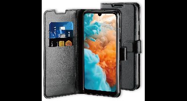 BeHello Huawei Y6 (2019) Hoesje - Gel Wallet Case Met Ruimte Voor 3 Pasjes Zwart