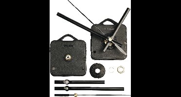 Creative Uurwerk 5,5 X 5,5 Cm Zwart Plaatdikte 3 Mm