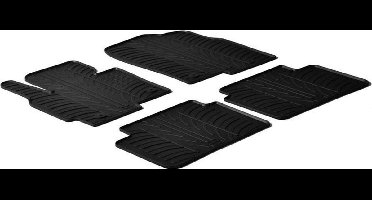 Gledring Rubbermatten passend voor Mazda CX-5 benzine 2012-2017 (T profiel 4-delig + montageclips)