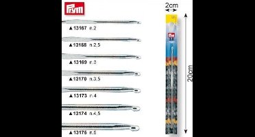 Haaknaald aluminium nr. 5