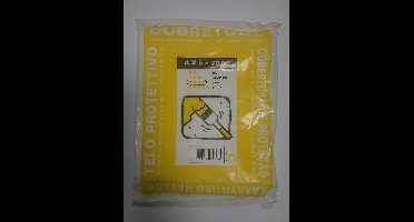 Afdekfolie 4x5m Extra Sterk / Extra Dik 0,04 mm