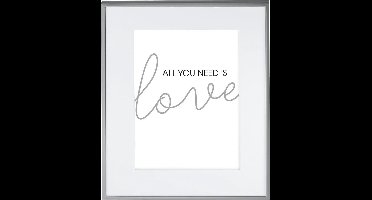 Hama Line Silver Glossy 13x18 Cm Photo Fotolijst Zilver