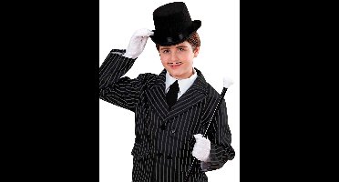 Vegaoo - Zwarte hoge hoed voor kinderen