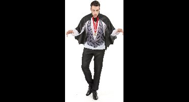 Dracula kostuum voor mannen - Halloween verkleedkleding - One size (M/L)