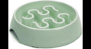 Beeztees melamine Calmo - Anti-schrok eetbak - Hondenvoerbak - Slowfeeder hond - 1L