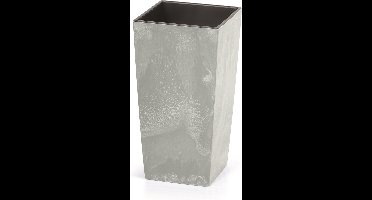 Bloempot Hoog Vierkant Urbi Square Effect 33x33x61cm BETON Prosperplast