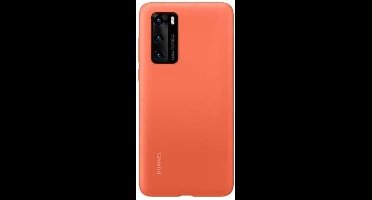 Huawei Silicon Protective Case voor de Huawei P40 - Oranje