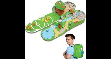 Pokémon - Pokemon draagtas speelset rugzak slagveld + Pikachu figuurtje