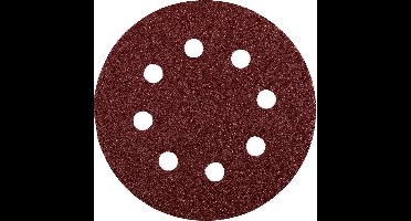 KWB schuurschijven 125mm |hout en metaal | 25 stuks in verpakking | korrel 180